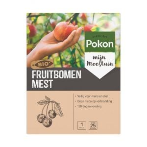 Pokon Bio Fruitbomenmest 1kg Vooraanzicht