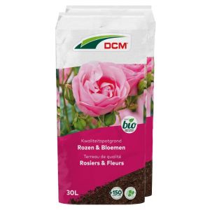 40 x 30L DCM Potgrond Rozen & Bloemen Vooraanzicht