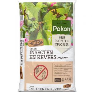 Pokon Bio Tegen Insecten en Kevers Compost 20L Vooraanzicht