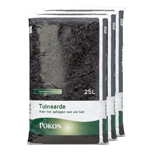 100 x 25L Pokon tuinaarde (2500 liter)