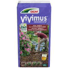 DCM Vivimus® Heide, Rhodo & alle Zuurminnende Planten 40 L Vooraanzicht