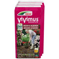 54 x 40L DCM Vivimus® Rozen & Bloemen Vooraanzicht